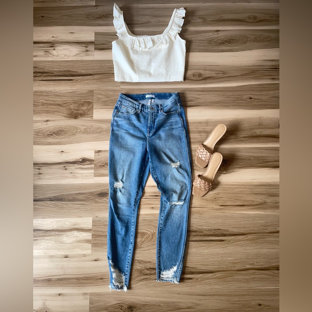 Good American, Good Curve jeans, size 8/29